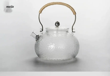 JOTO Hammered Glass Teapot Filtering Home Kung Fu Tea Kettle from MOSE