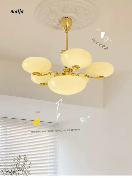 NANCY Art Deco Chandelier French Retro Style from NANCY