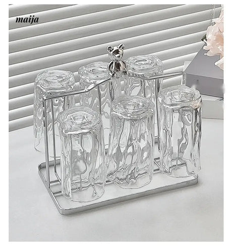 BANKE Cute Glass Holder Drying Rack from BANKE