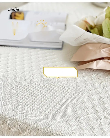 MAN YUE HOME Lace Tablecloth for French INS Style Dining Spaces from MAN YUE HOME