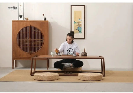 SOPHORA Cattail Japanese Style Straw Cushion from SOPHORA