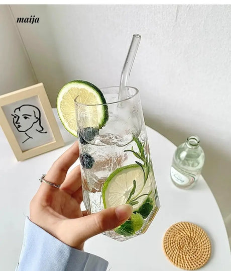 BANKE Hammer Glass Water Fruit Drink Cup from BANKE