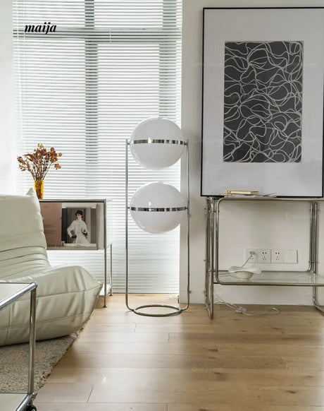 LYNN Nordic Ball Floor Lantern from Lynn's Lamp