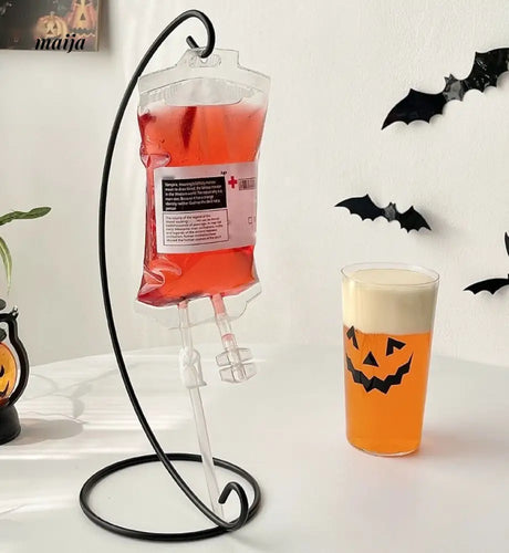 BANKE Halloween Blood Bag Drink Bottle Decoration from BANKE