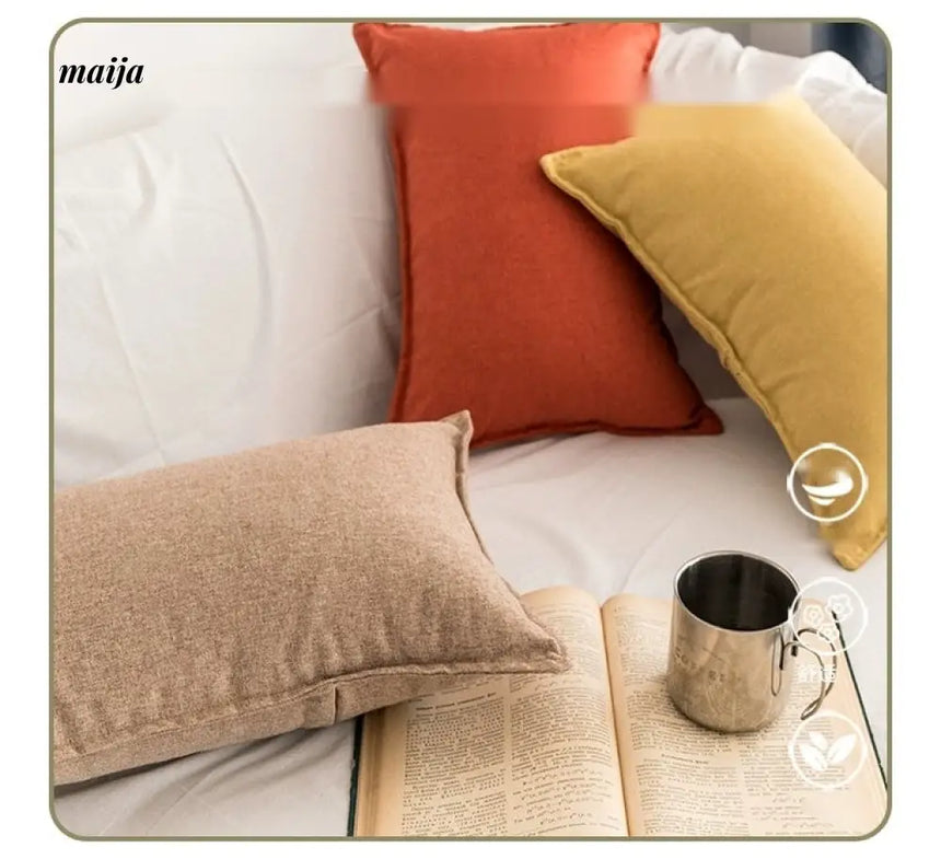 MAN YUE HOME Scandinavian Sofa Pillowcase with Cotton Cover from MAN YUE HOME