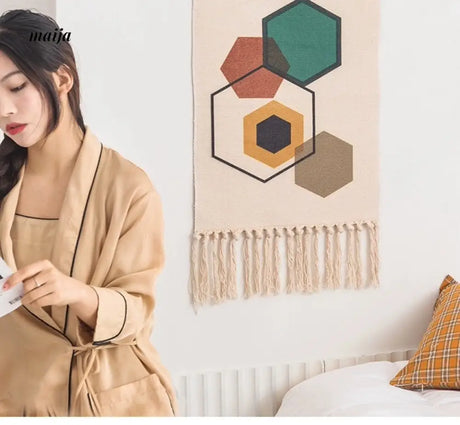 MAN YUE HOME Hanging Nordic INS Tapestry for Dormitory Bedroom from MAN YUE HOME