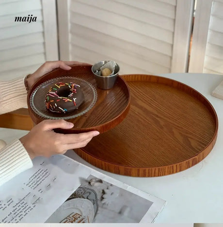 BANKE Japanese Style Wooden Pallet Tea Tray from BANKE