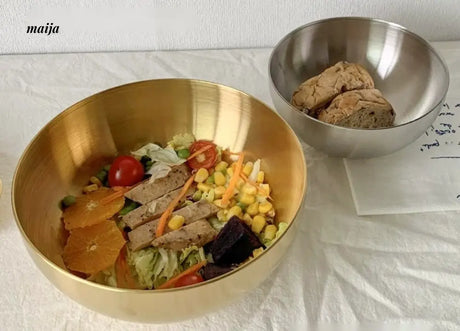 BANKE Stainless Steel Big Tableware Metal Fruit Home Use from BANKE