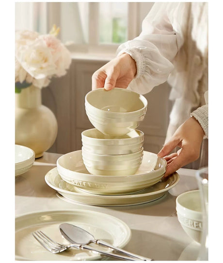 MOSE French Glaze Ceramic Tableware Set from MOSE