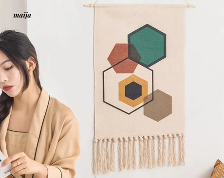 MAN YUE HOME Hanging Nordic INS Tapestry for Dormitory Bedroom from MAN YUE HOME