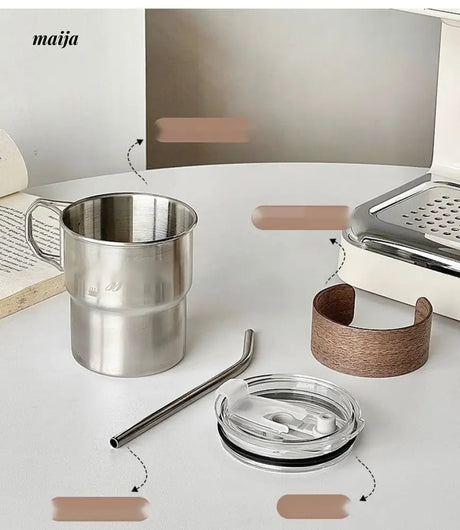 BANKE Stainless Steel Foldable Coffee Cup from BANKE