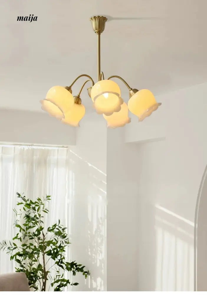 NANCY Lily of the Valley French Chandelier from NANCY