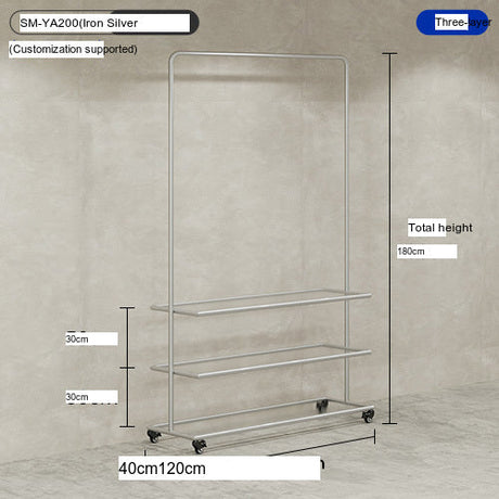 SM Stella Stainless Steel Clothing Prop Stand from SM