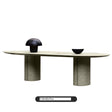 DIME GARDEN Viridian Sleek Luxury Outdoor Dining Set from DIME GARDEN