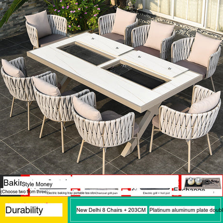 MOJIA Niko Scandinavian Metal Lounge Chair for Outdoor Retreats from MOJIA