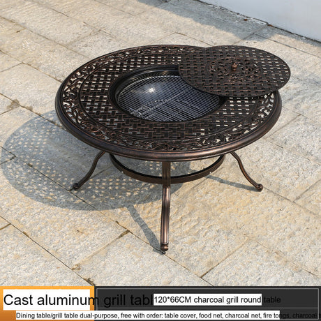 MOJIA Aurelia Outdoor Garden Barbecue Dining Set with Modern Appeal from MOJIA