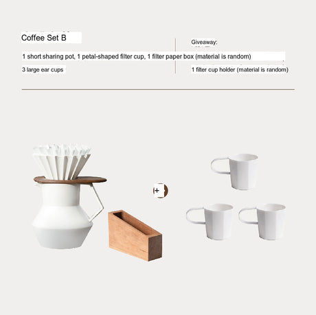 MUMO Lucas Porcelain Coffee Set from MUMO
