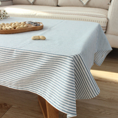CHESTNUT COCOON Akihiko Elegant Solid Cotton Linen Tablecloth from CHESTNUT COCOON
