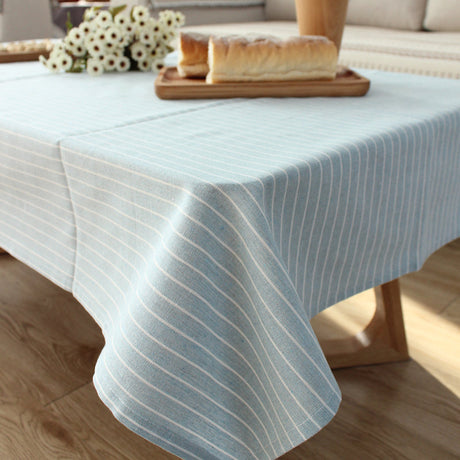 CHESTNUT COCOON Akihiko Elegant Solid Cotton Linen Tablecloth from CHESTNUT COCOON
