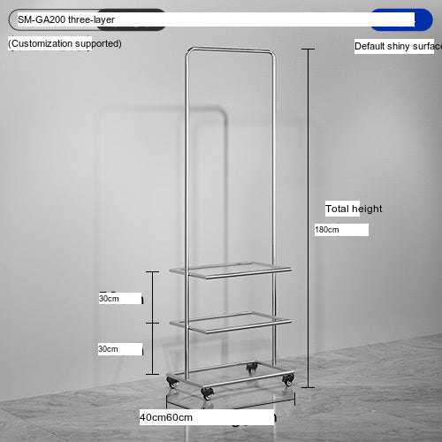 SM Stella Stainless Steel Clothing Prop Stand from SM