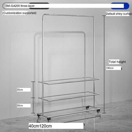 SM Stella Stainless Steel Clothing Prop Stand from SM