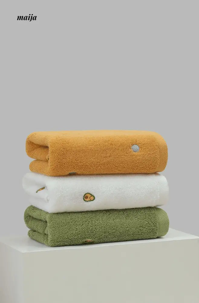 Avocado Cotton Towels from maija