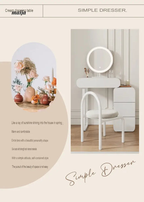 Ellie Dressing Table and Chair from maija