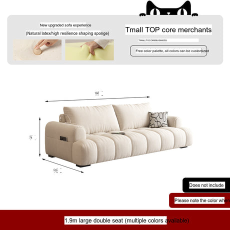 DIPU Livia French Cream Charging Sofa from DIPU