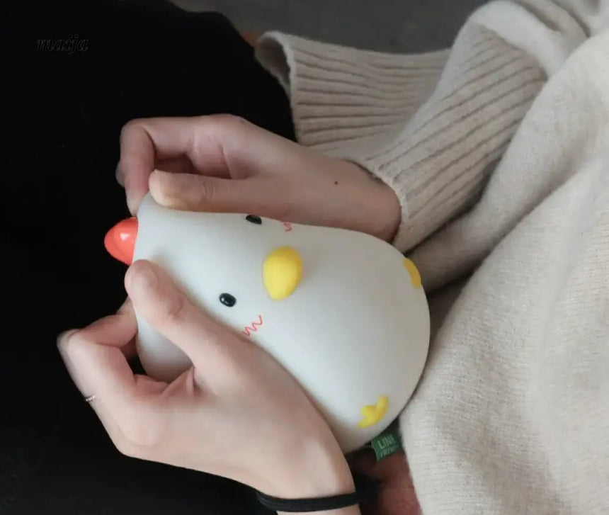 MUID Squeezy Baby Chicken Night Lamp from maija
