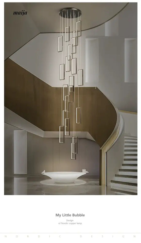 Cannes Staircase Chandelier from maija