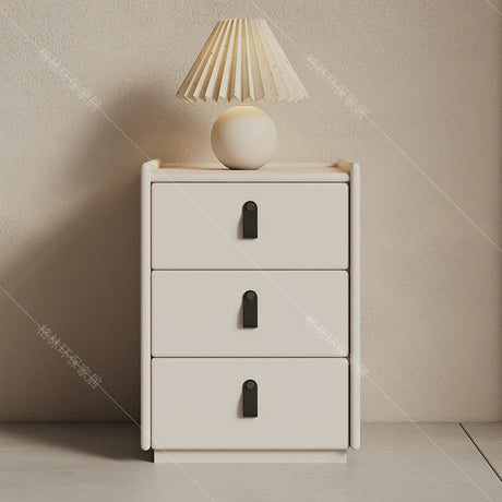GEPH Noah Light Luxury Cream Bedside Cabinet from GEPH