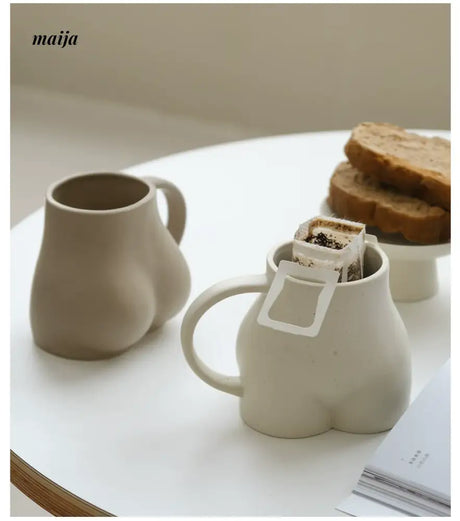 WENSHUO Fun Ceramic Water Cup Vase from WENSHUO