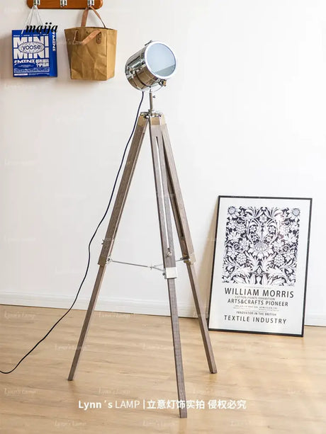 LYNN Tripod Wooden Floor Lamp from Lynn's Lamp