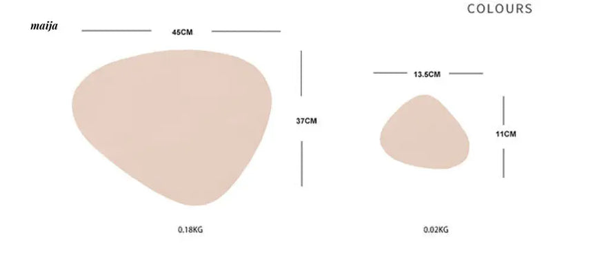 Leather Table Placemat from maija