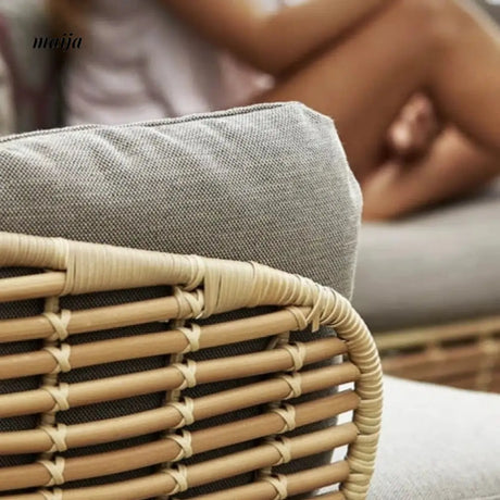 GERMAIN Estelle Rattan Sun Lounger from GERMAIN