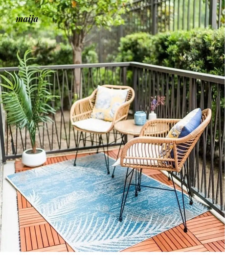 19 DREAM SPACE Outdoor Rattan Table and Chair from 19 DREAM SPACE