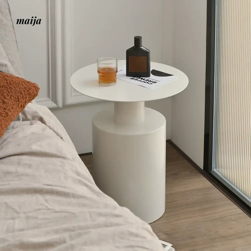 MINEFINE Wrought Iron Bedside Table from MINEFINE