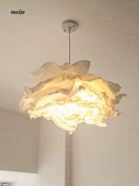 LYNN Japanese Cloud Paper Chandelier from Lynn's Lamp