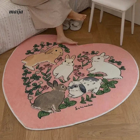TIPTOE Rabbit Treasure Rug from TIPTOE