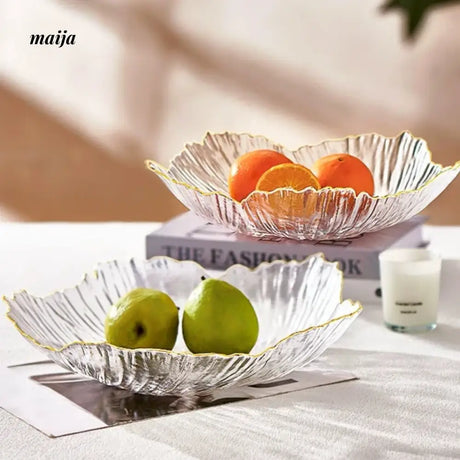 MOSE Nordic Shell Glass Plate from MOSE