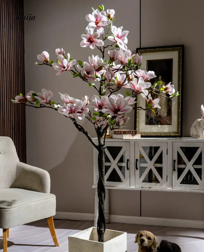 Artificial Magnolia Flower Plant from maija
