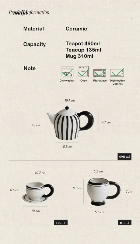 Ceramic Tea Set from maija