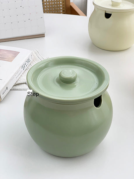 YASUKI Jasper Elegant Matte Ceramic Seasoning Tank from YASUKI