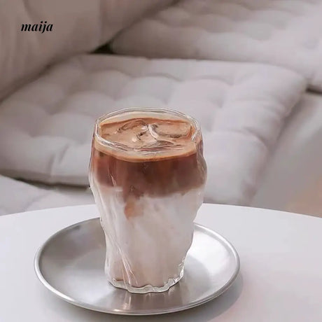BANKE Fashionable Coffee Design Glass Cup from BANKE