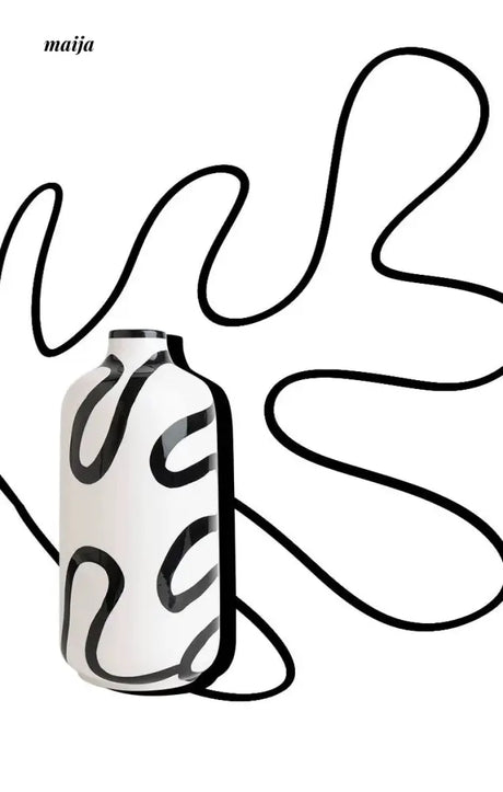 SOREMO Abstract Line Vase from maija