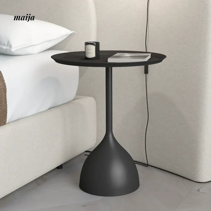 MINEFINE Upside Down Wineglass Minimalist Bedside Table from Kaiyashi