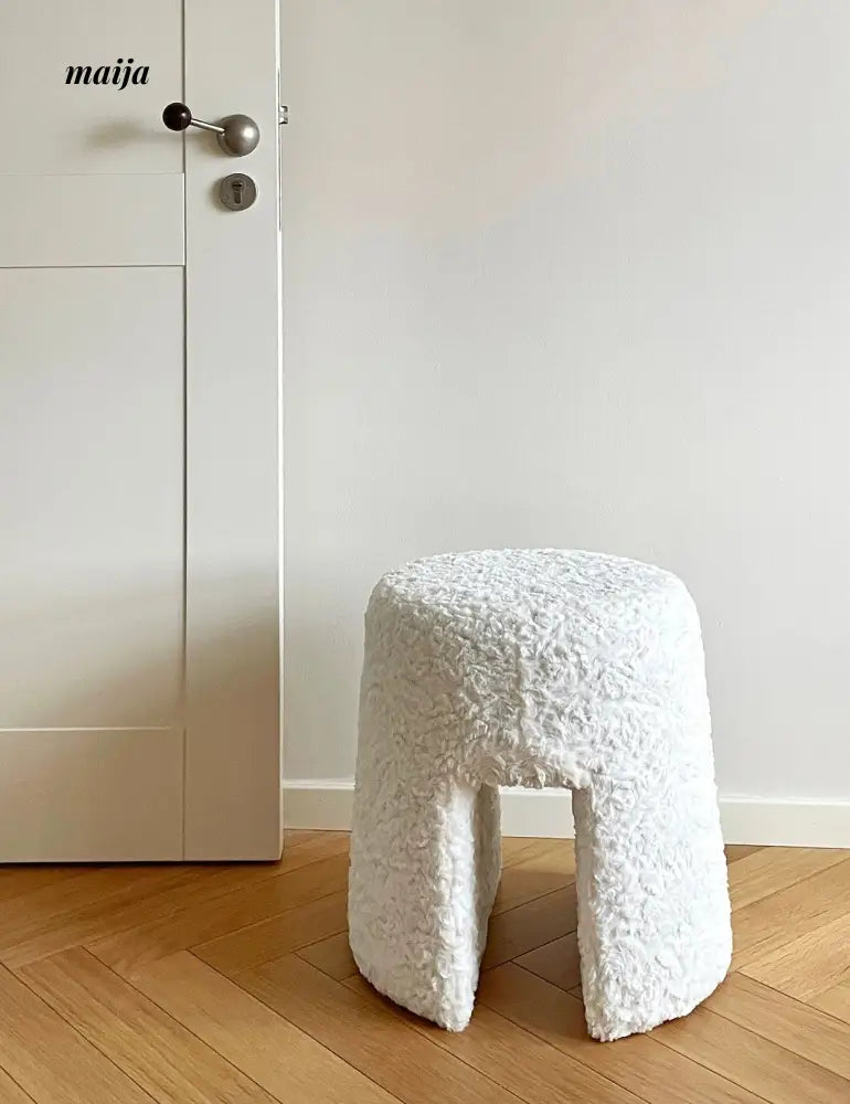 Sherpa Dressing Stool from maija