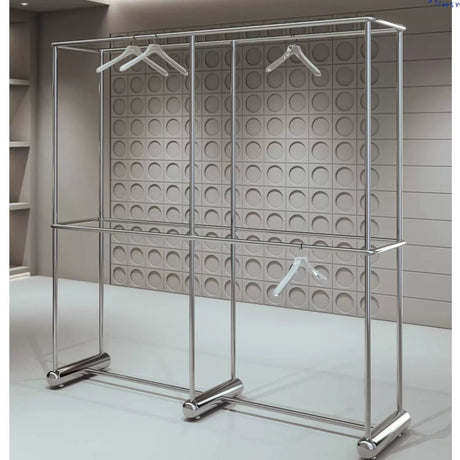 SM Charlotte Double-Layer Clothing Hanger Stand from SM