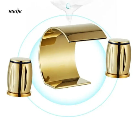 Crescent Waterfall Faucet from Kaiyashi