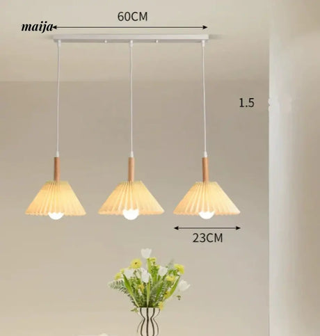 GVG Pleated Lampshade Pendant Lamp from GVG